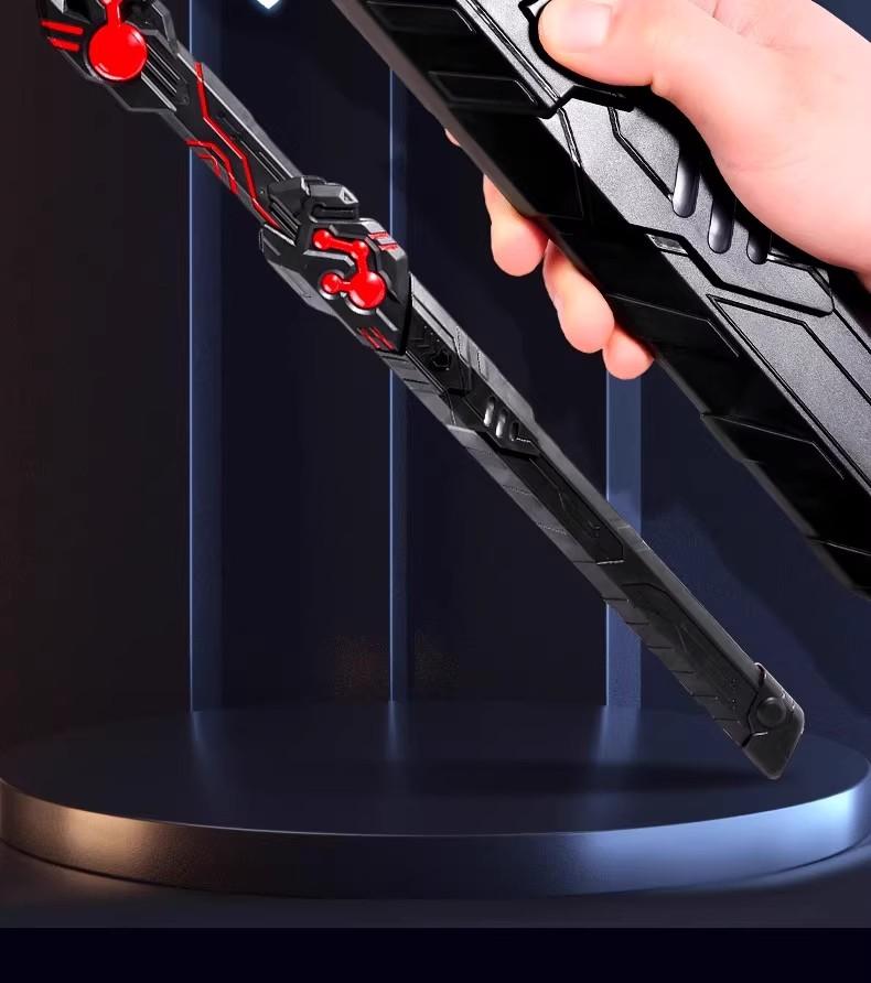 Birthday Gift Cool Double Head Telescopic Laser Sword Star Wars Children's Toy Knife Boy Luminous Sword Flash Sword