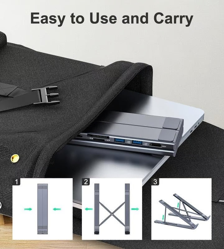 8-in-1 USB-C Laptop Stand
