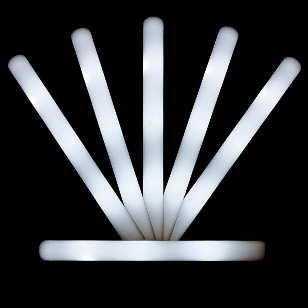 Vibrant LED Foam Glow Sticks