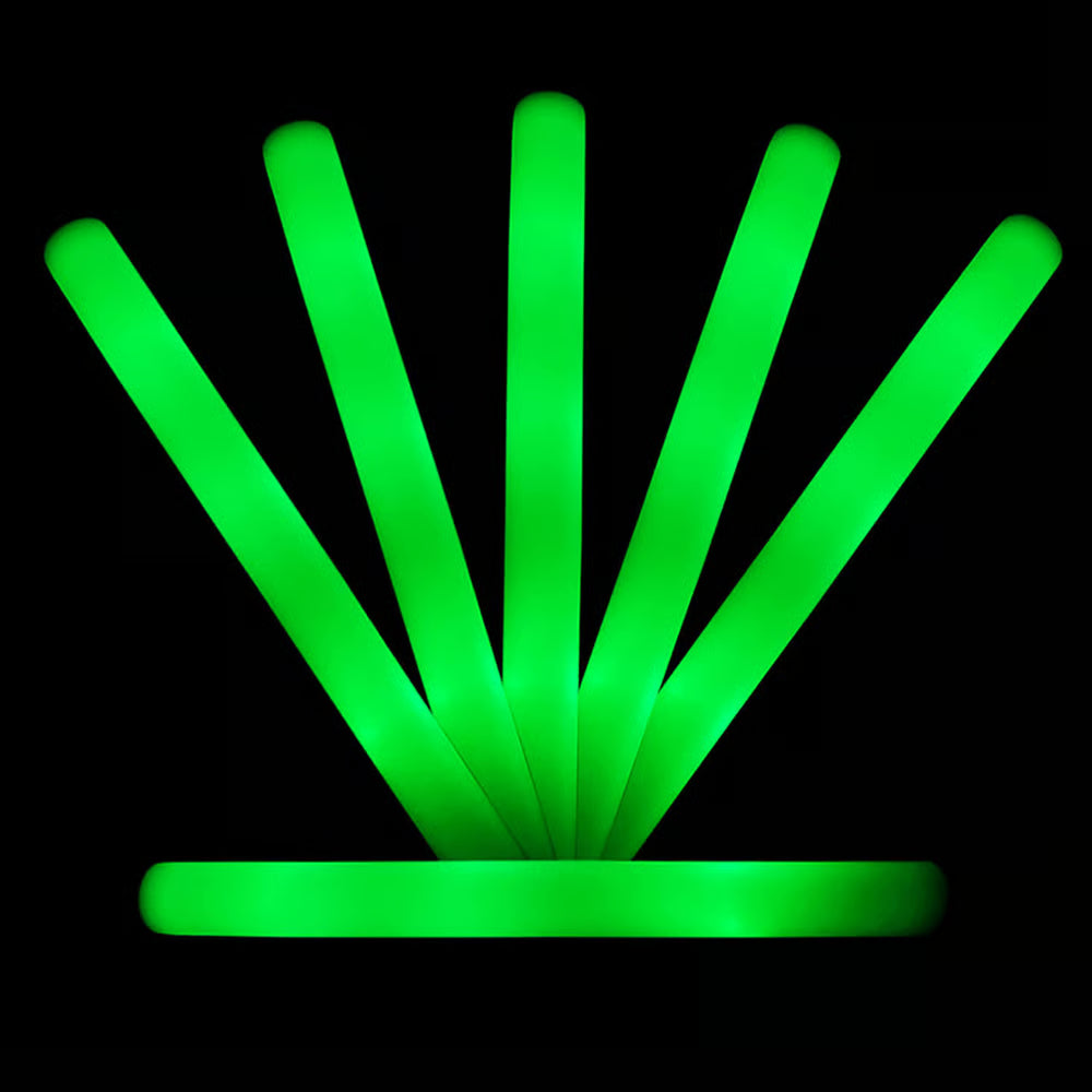 Vibrant LED Foam Glow Sticks