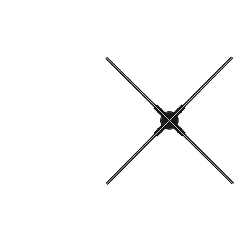 3D holographic fan, no screen display, three-dimensional suspension, holographic fan