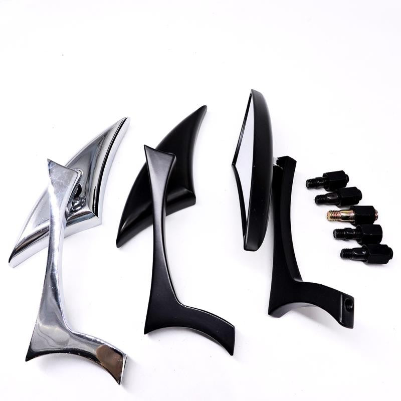 Lightning inverted triangle Motorcycle modified rearview mirror