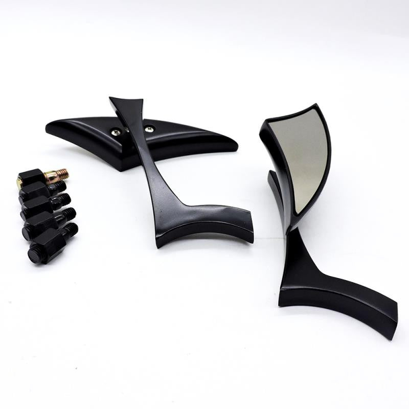 Lightning inverted triangle Motorcycle modified rearview mirror