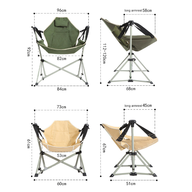 Outdoor folding chair recliner is portable!(Free shipping)