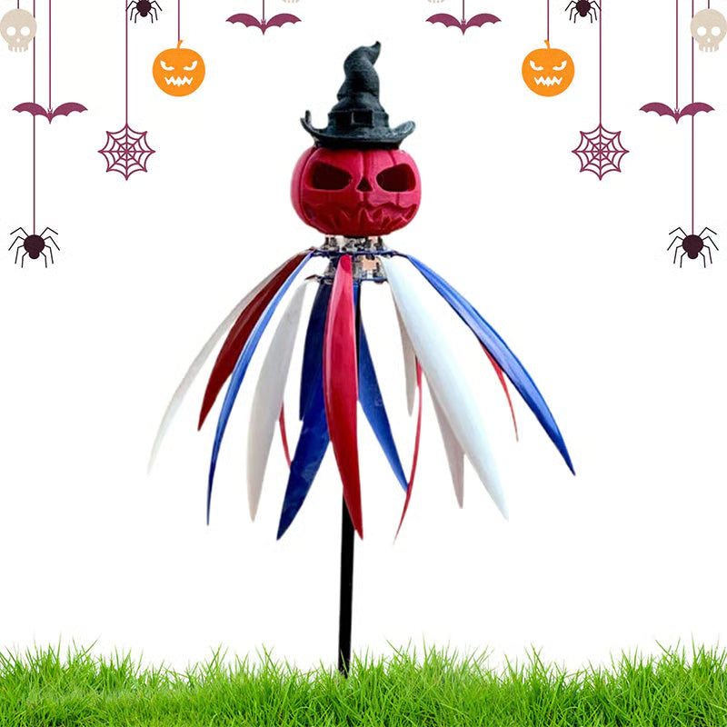 When the jack-o'-lantern lights upš, all legends will awaken...š»Pumpkin Wind Spinner for Outdoor