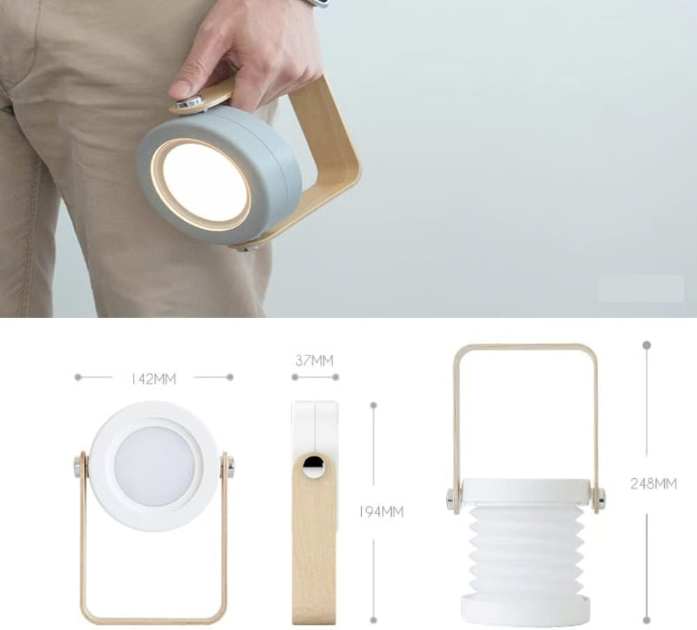 Folding Lantern Desk Lamp