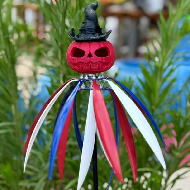 When the jack-o'-lantern lights upš, all legends will awaken...š»Pumpkin Wind Spinner for Outdoor
