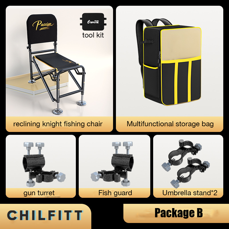 2025 latest upgraded fishing stool (adjustable seat and length, not afraid of any bad environment!)