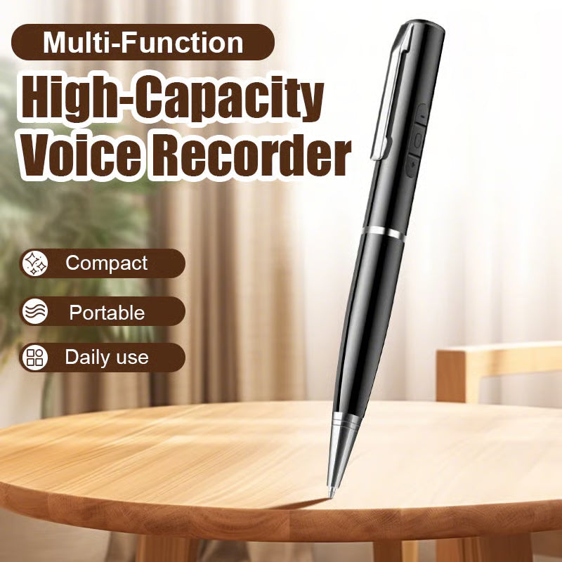 🔥 Multi-Function High-Capacity Voice Recorder Pen