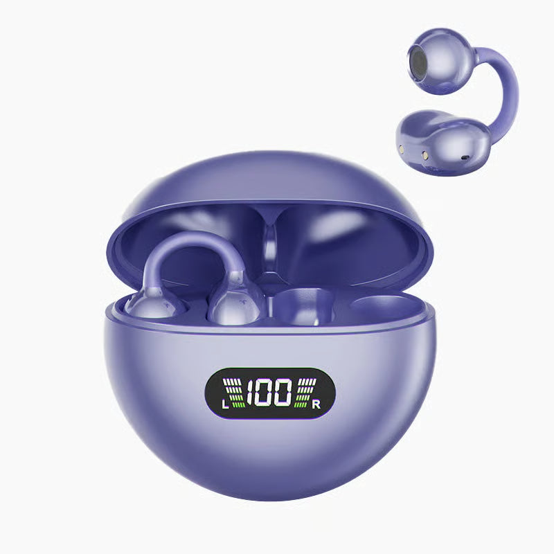 Comfort Open-Ear Clip-On Bluetooth Earbuds