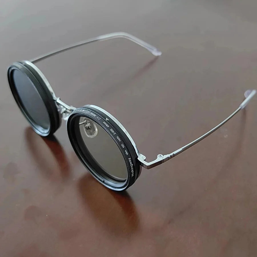 9-Level Adjustable Adaptive Vision Sunglasses:Protect Your Vision