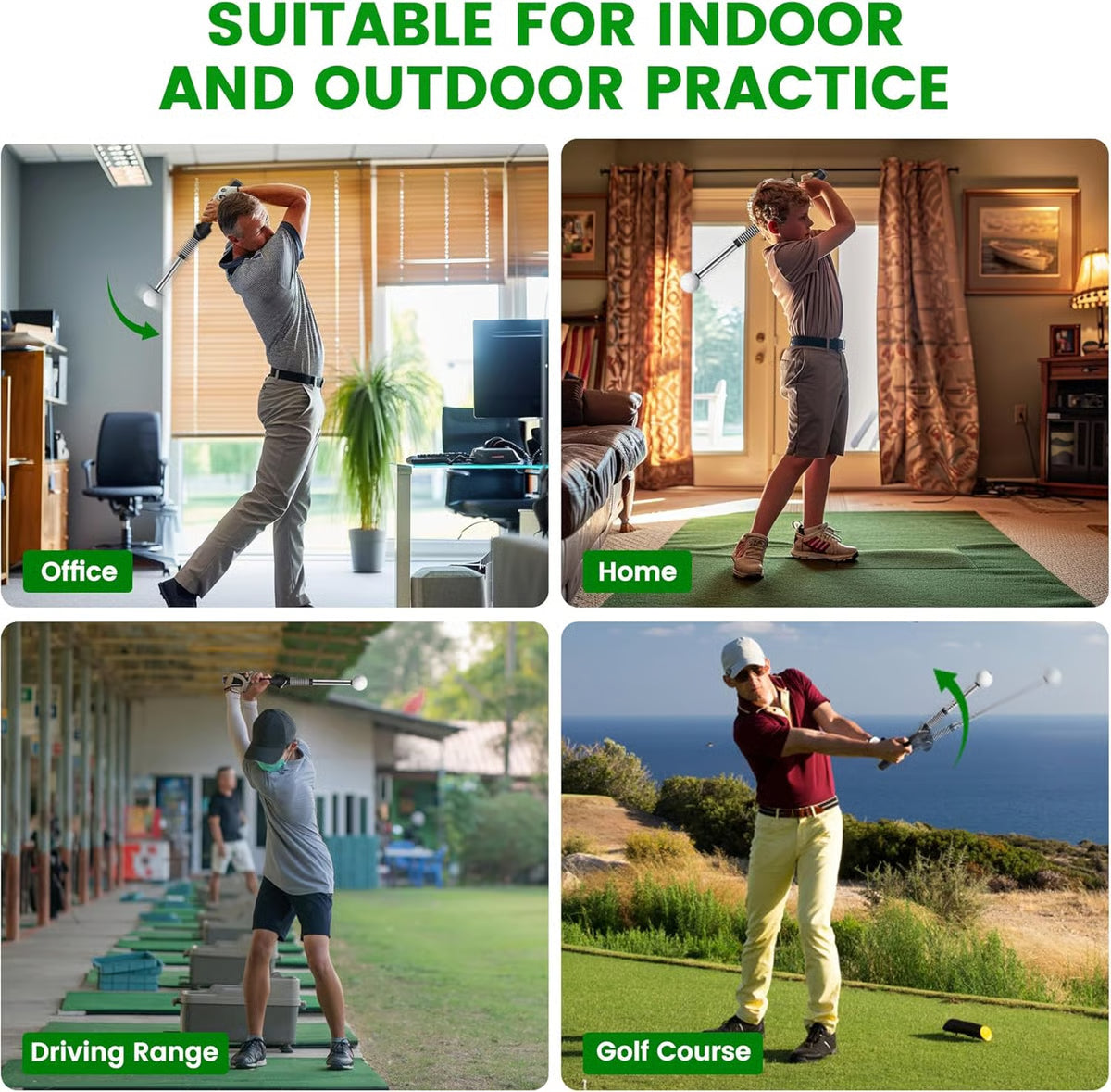 ✨Retractable Golf Swing Training Aid🏌️