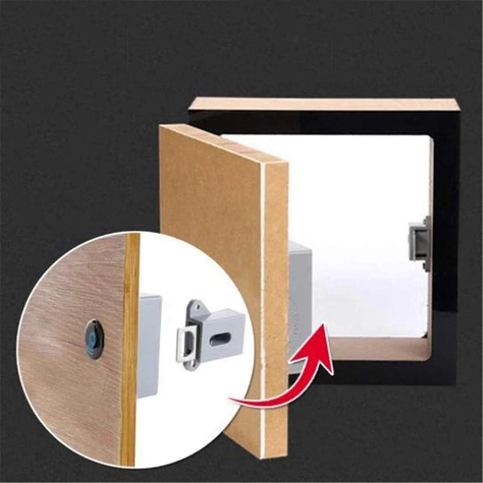 Electronic Cabinet Lock DIY For Wooden Drawer Cabinet