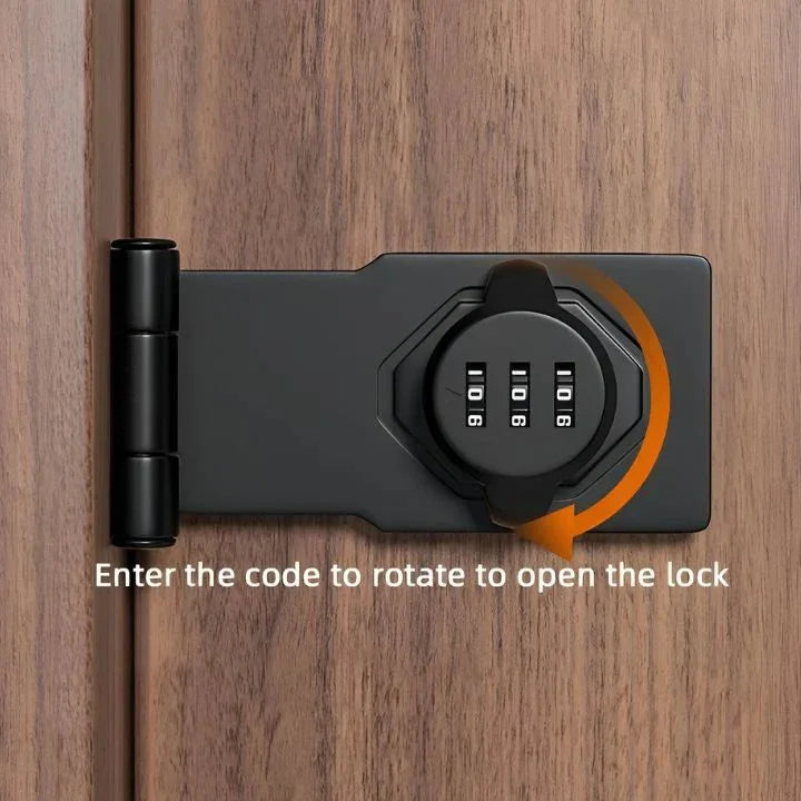 Keyless entry, convenient - punch-free combination locks🔑