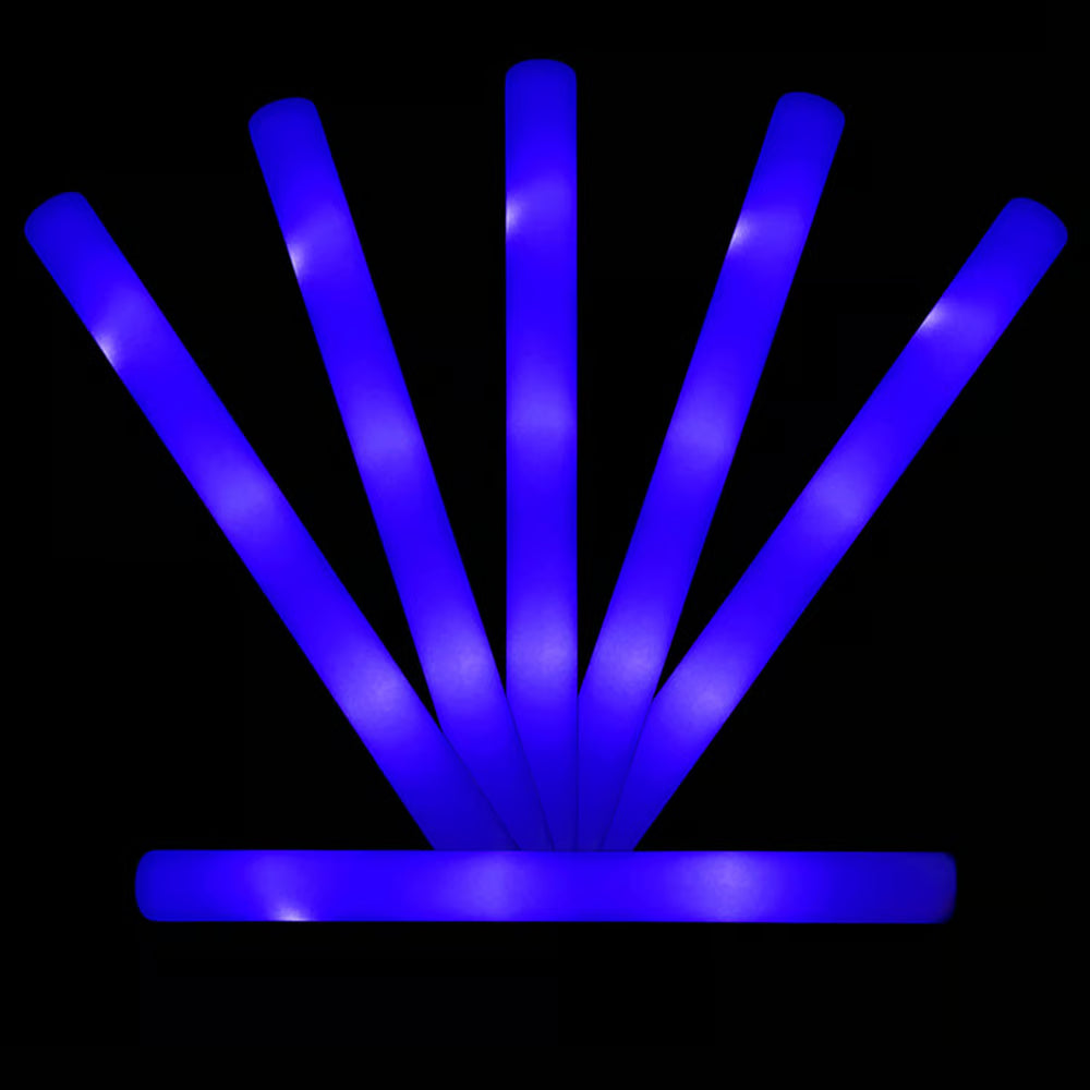 Vibrant LED Foam Glow Sticks