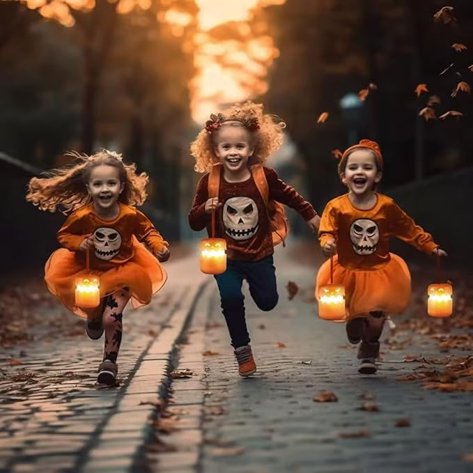 Portable Halloween Pumpkin Lights
