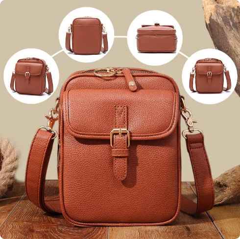 Vintage Large Capacity Messenger Bag👜