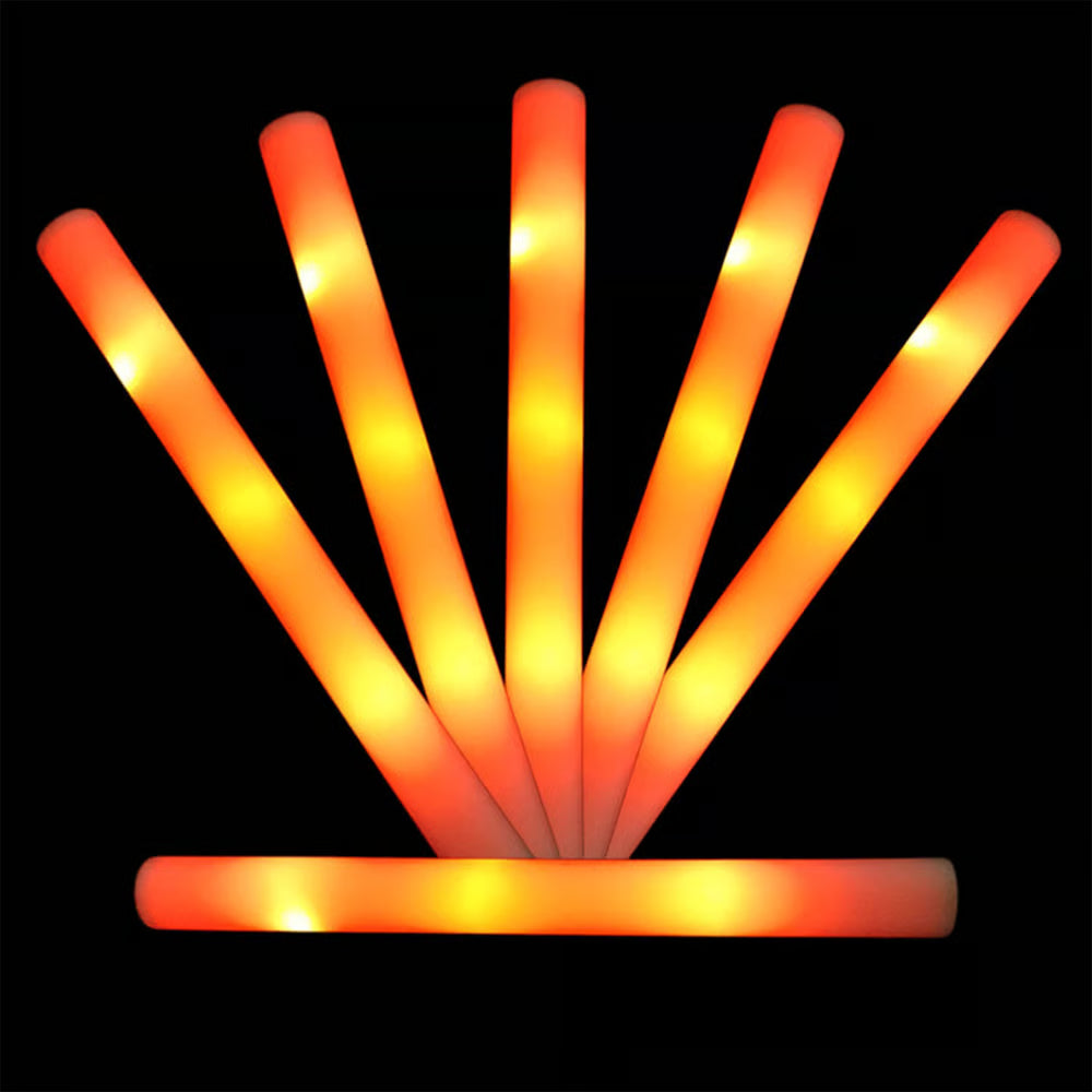 Vibrant LED Foam Glow Sticks
