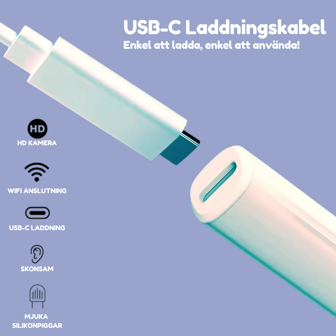 Smart medical cutting-edge technology - visual ear canal cleaning