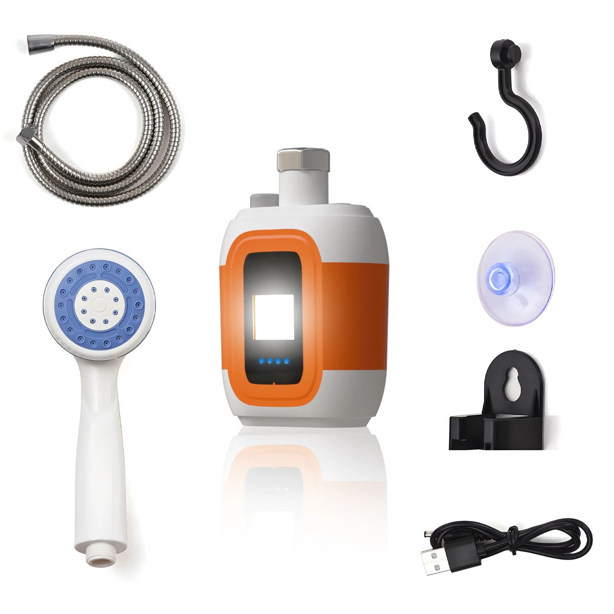 🏆Flash Sale⚡ 50K+ SOLD! Almost Gone-💥🚿 Stay Fresh Outdoors– ✨ Portable Camping Shower with Adjustable Flow – For Easy & Convenient Outdoor Cleaning!,Best Gifts