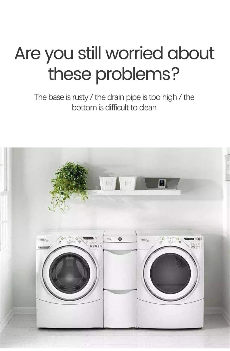 Washing Machine Base Stands(A set of two)