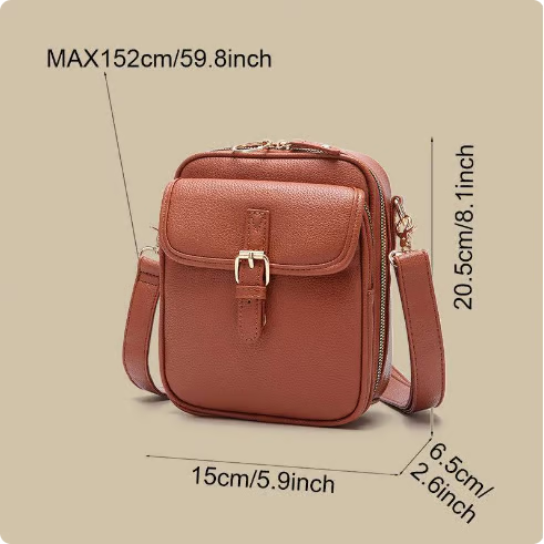 Vintage Large Capacity Messenger Bag👜