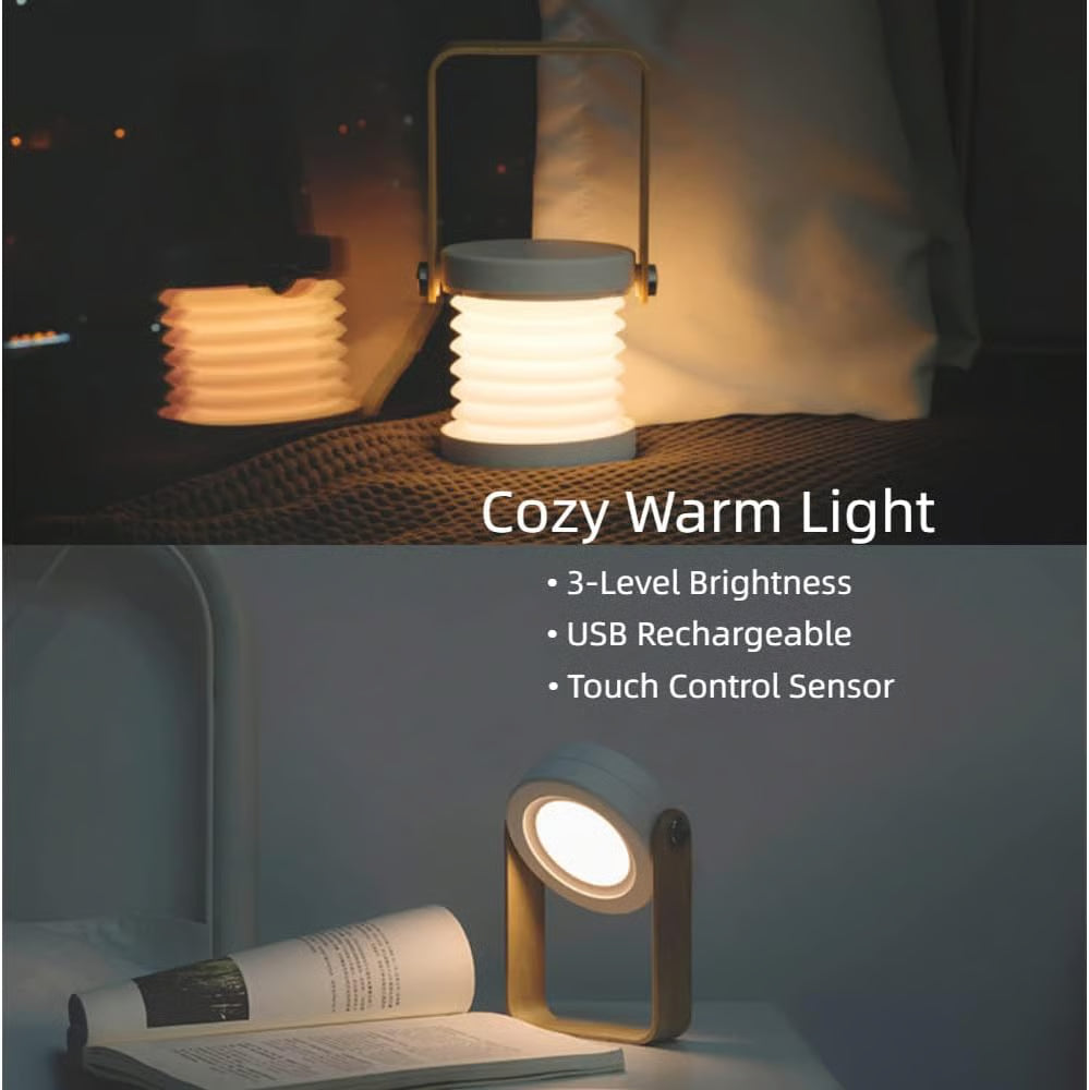Folding Lantern Desk Lamp