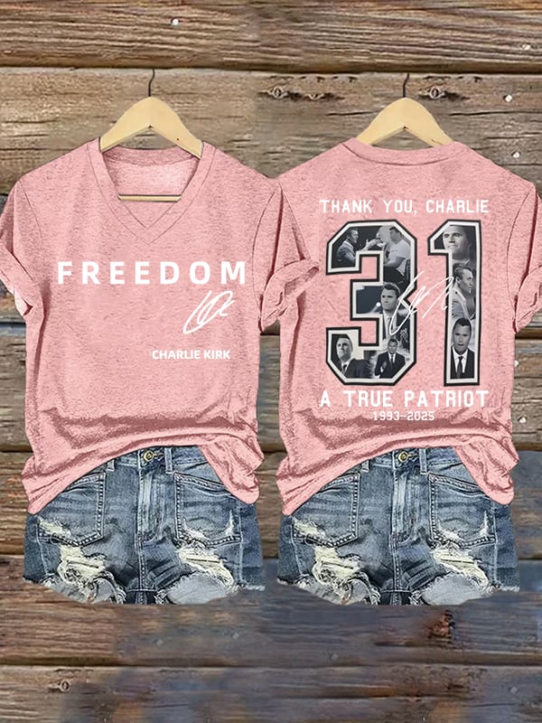 Women's Commemorative Liberty Signature 31 Print T-shirt