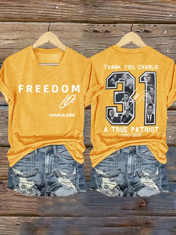 Women's Commemorative Liberty Signature 31 Print T-shirt