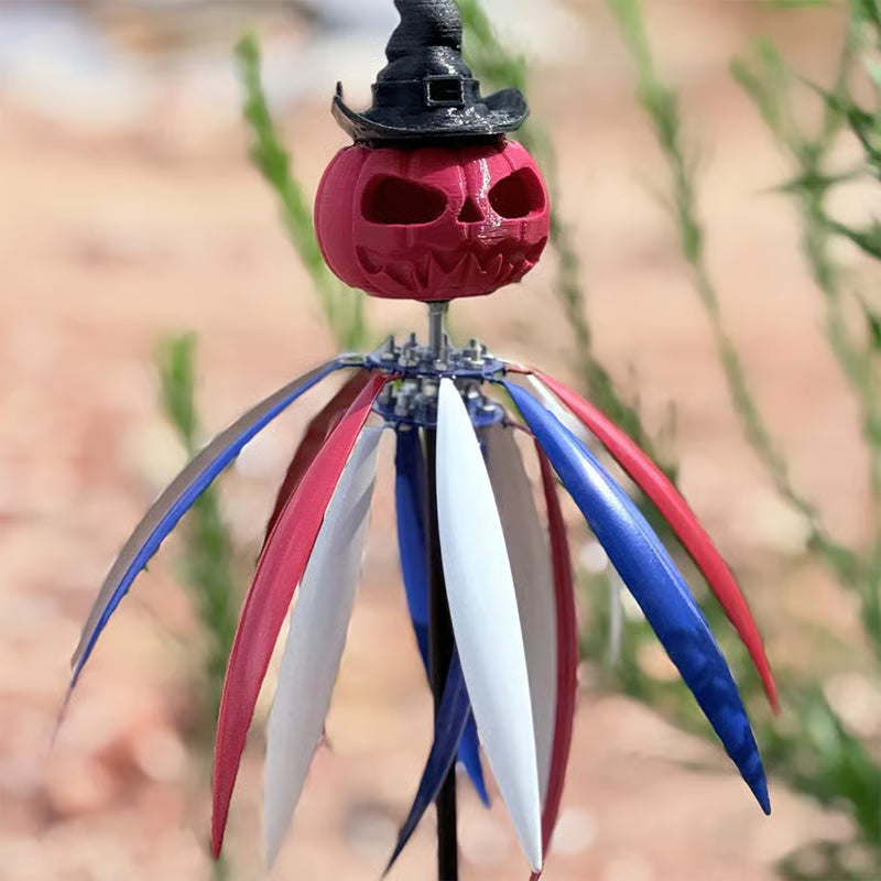 When the jack-o'-lantern lights upš, all legends will awaken...š»Pumpkin Wind Spinner for Outdoor