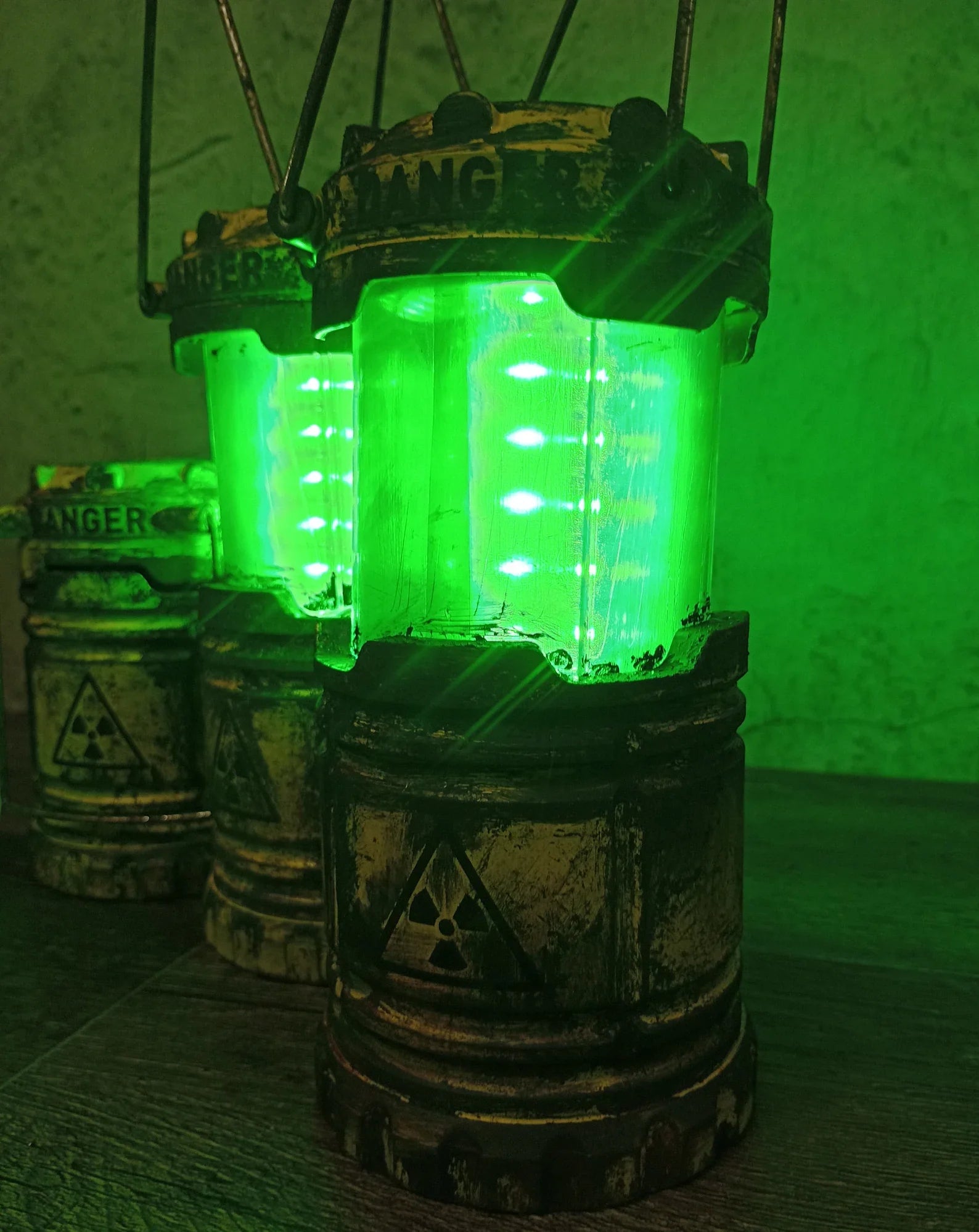 Miniature Nuclears Reactor Lantern, Waste Land World Doomsday Horror Lantern