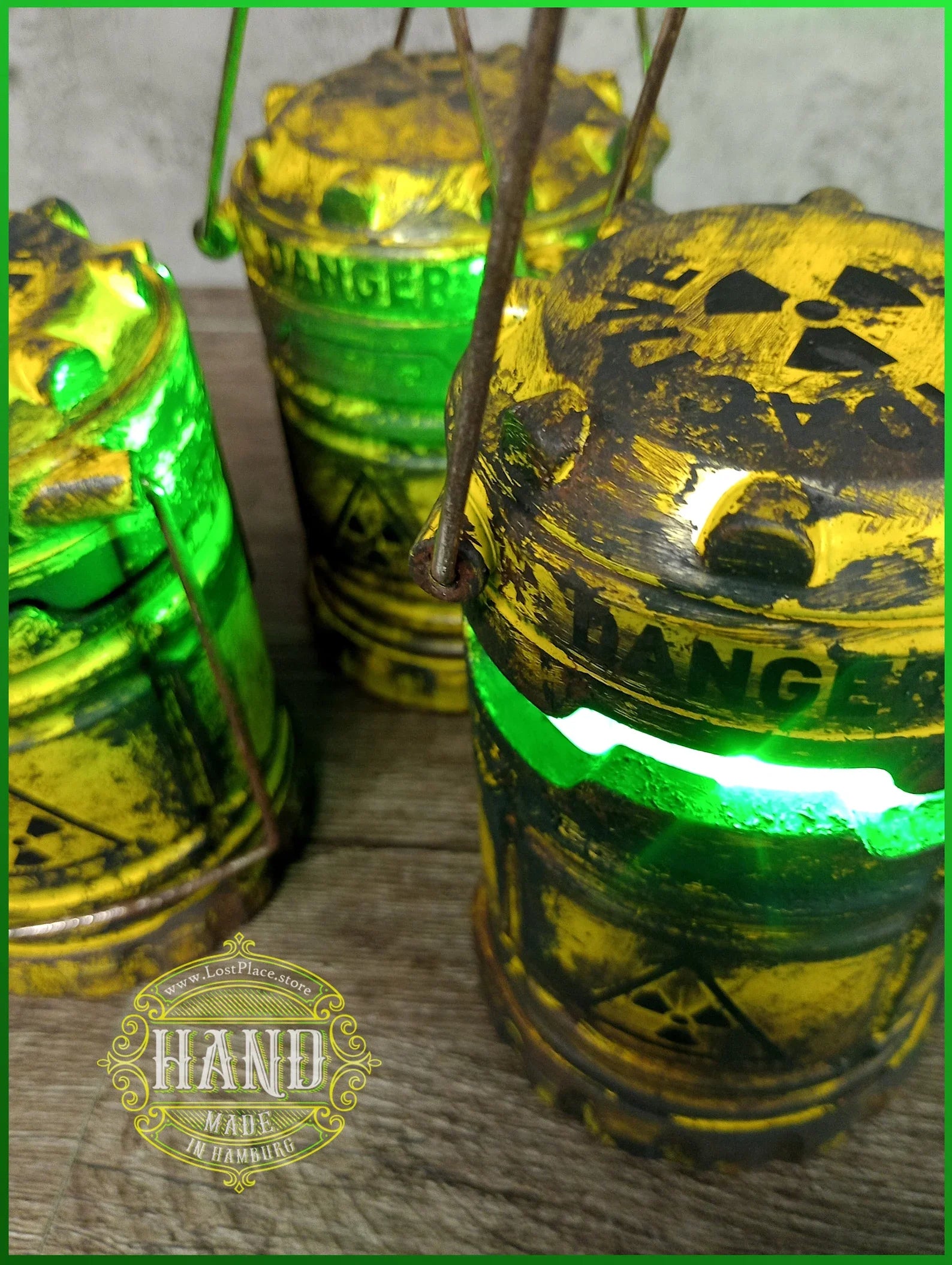 Miniature Nuclears Reactor Lantern, Waste Land World Doomsday Horror Lantern