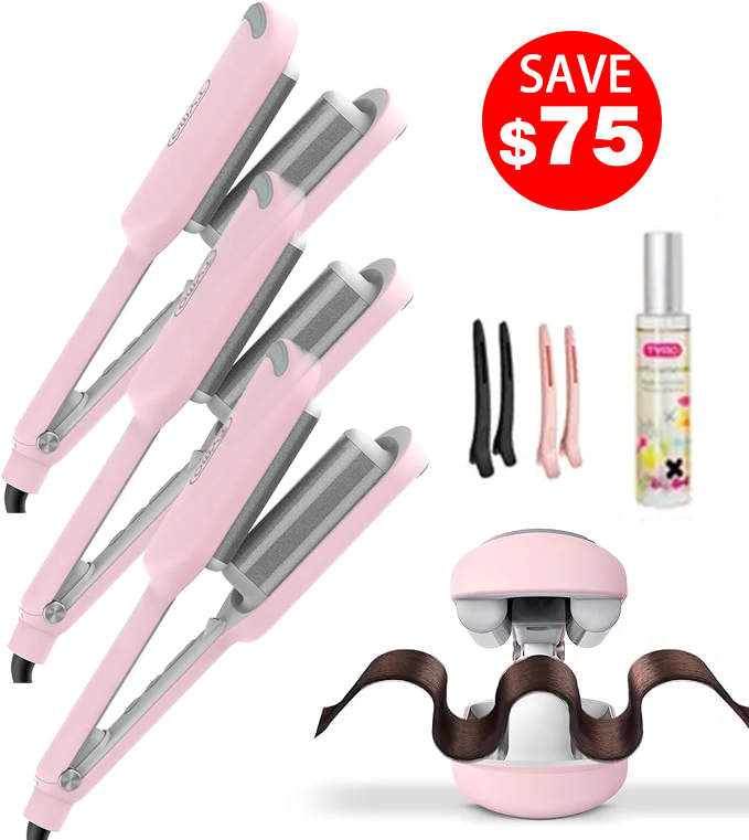 š§”Final 6 Hours: 60% OFF COMPACT Hair Waver Crimper