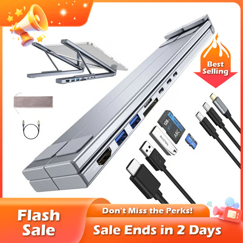8-in-1 USB-C Laptop Stand