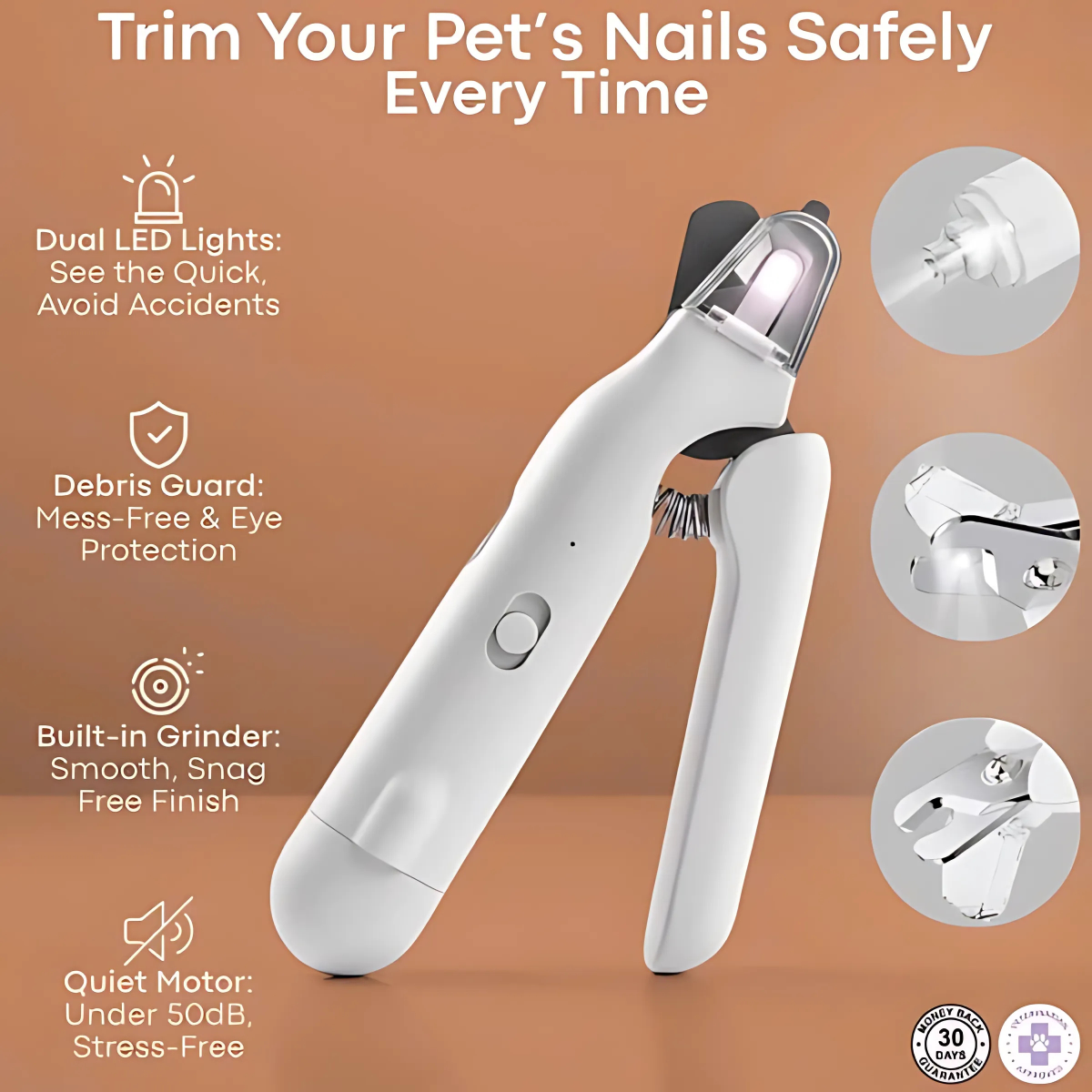LED Pet Nail Clippers