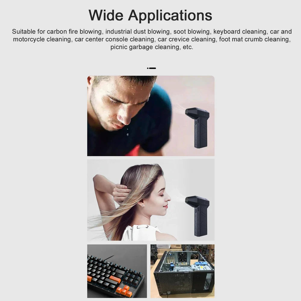 RECHARGEABLE MINI POWER BLASTER「Free shipping」