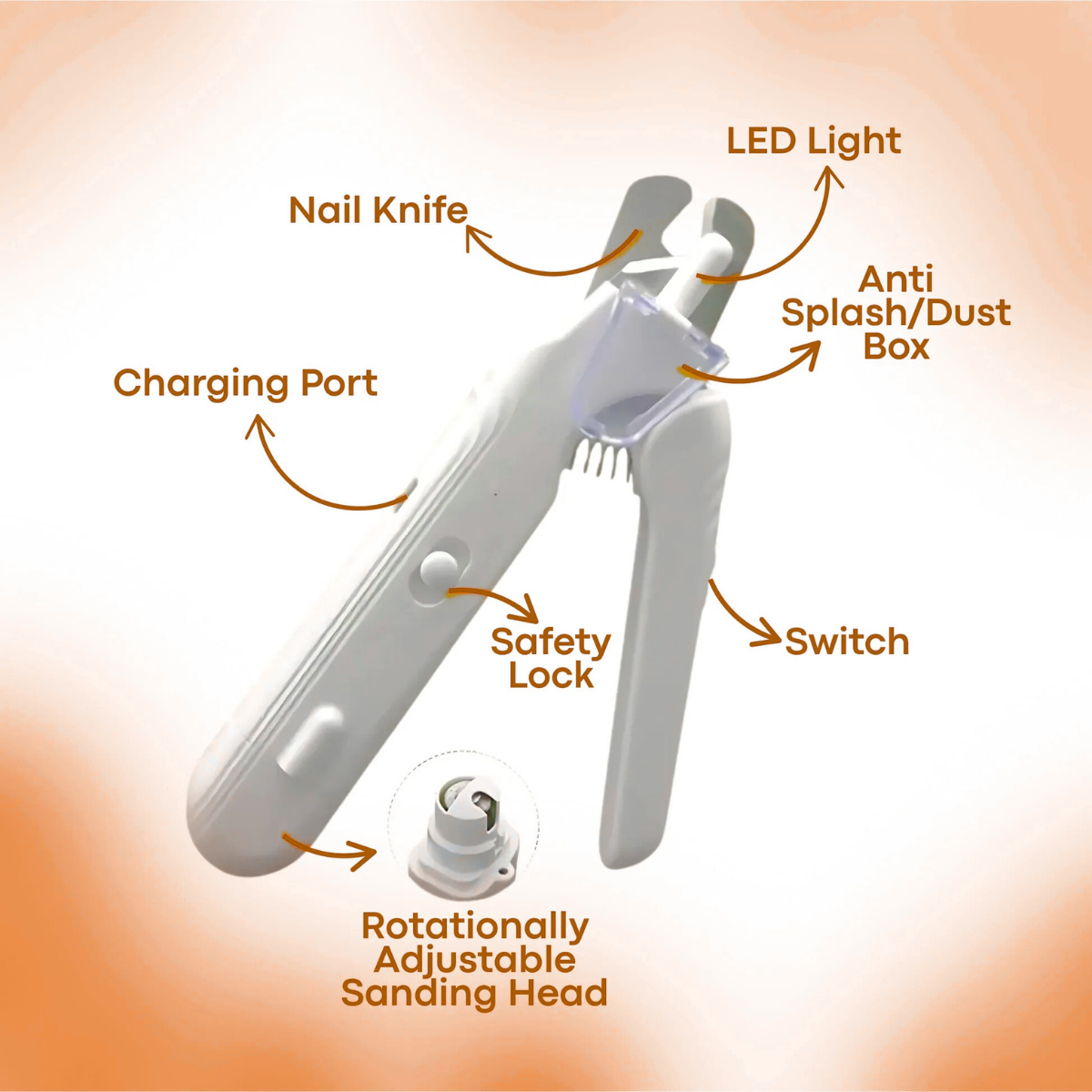 LED Pet Nail Clippers