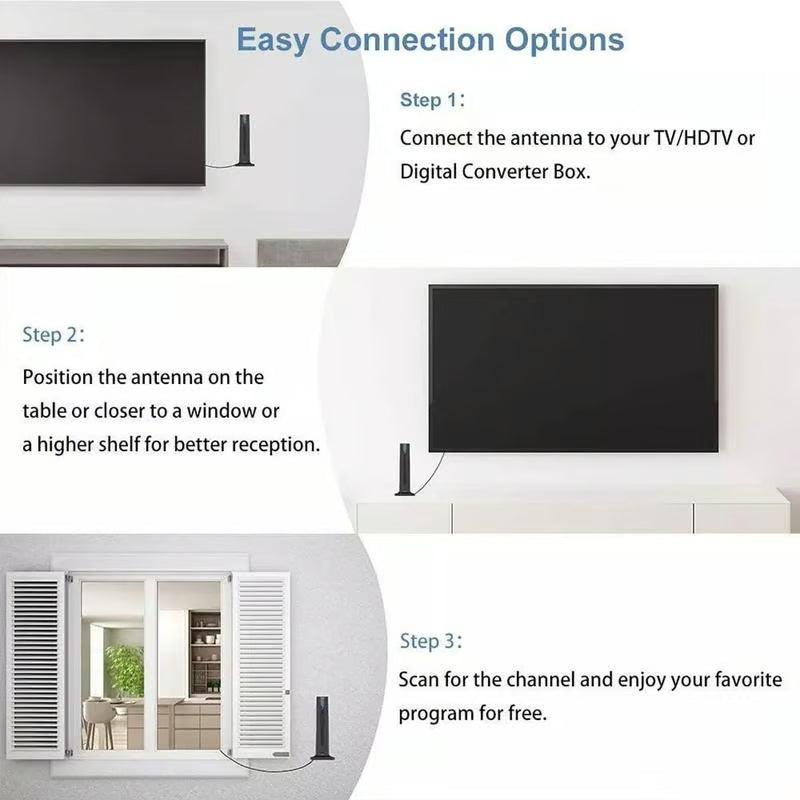 📺Hot Sale 50% OFF -🔥4K HDR TV antenna - 1600+ km long range