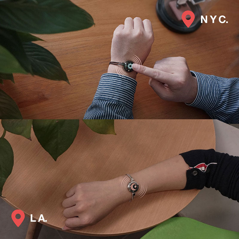 Sun & Moon Touch Bracelets with Snake Chain（Free gift box packaging as a gift）