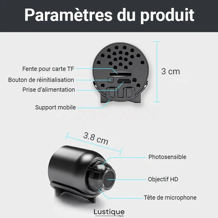 4K HD 360° Mini Spy Camera [50% off]