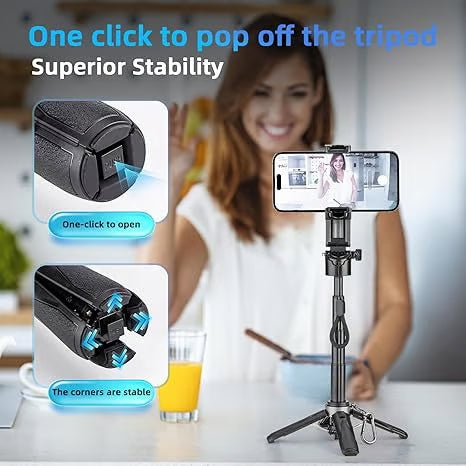 4-in-1 Multifunctional 360° Rotation Magnetic Selfie Stick