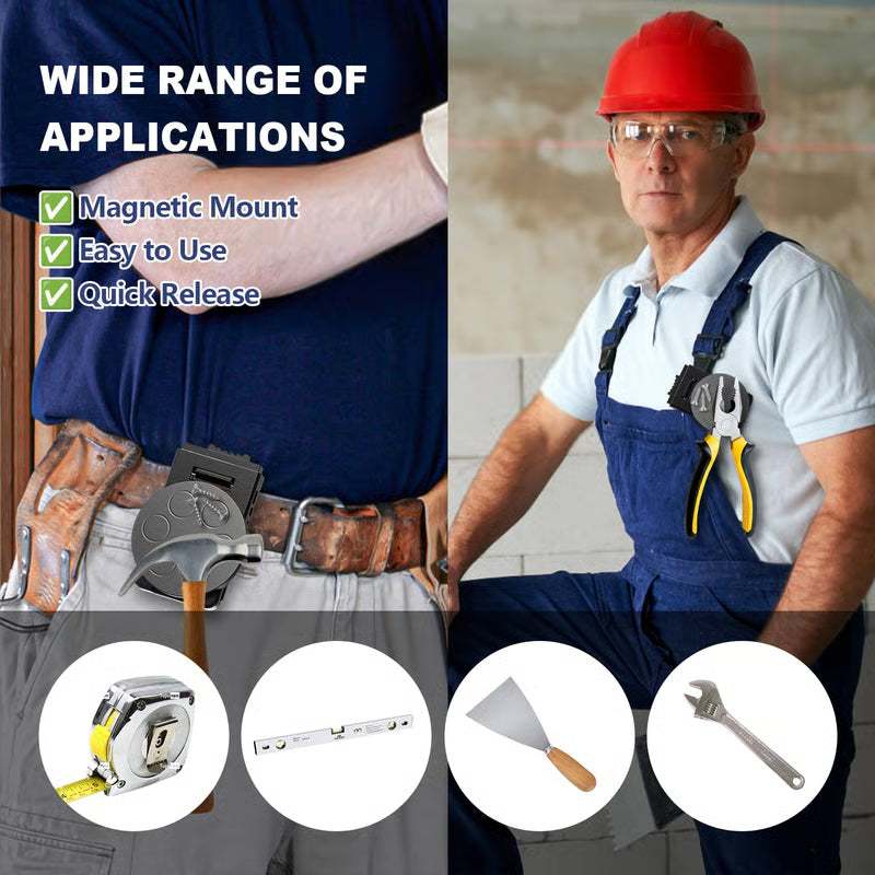 Heavy Duty Magnetic Tool Belt Clip