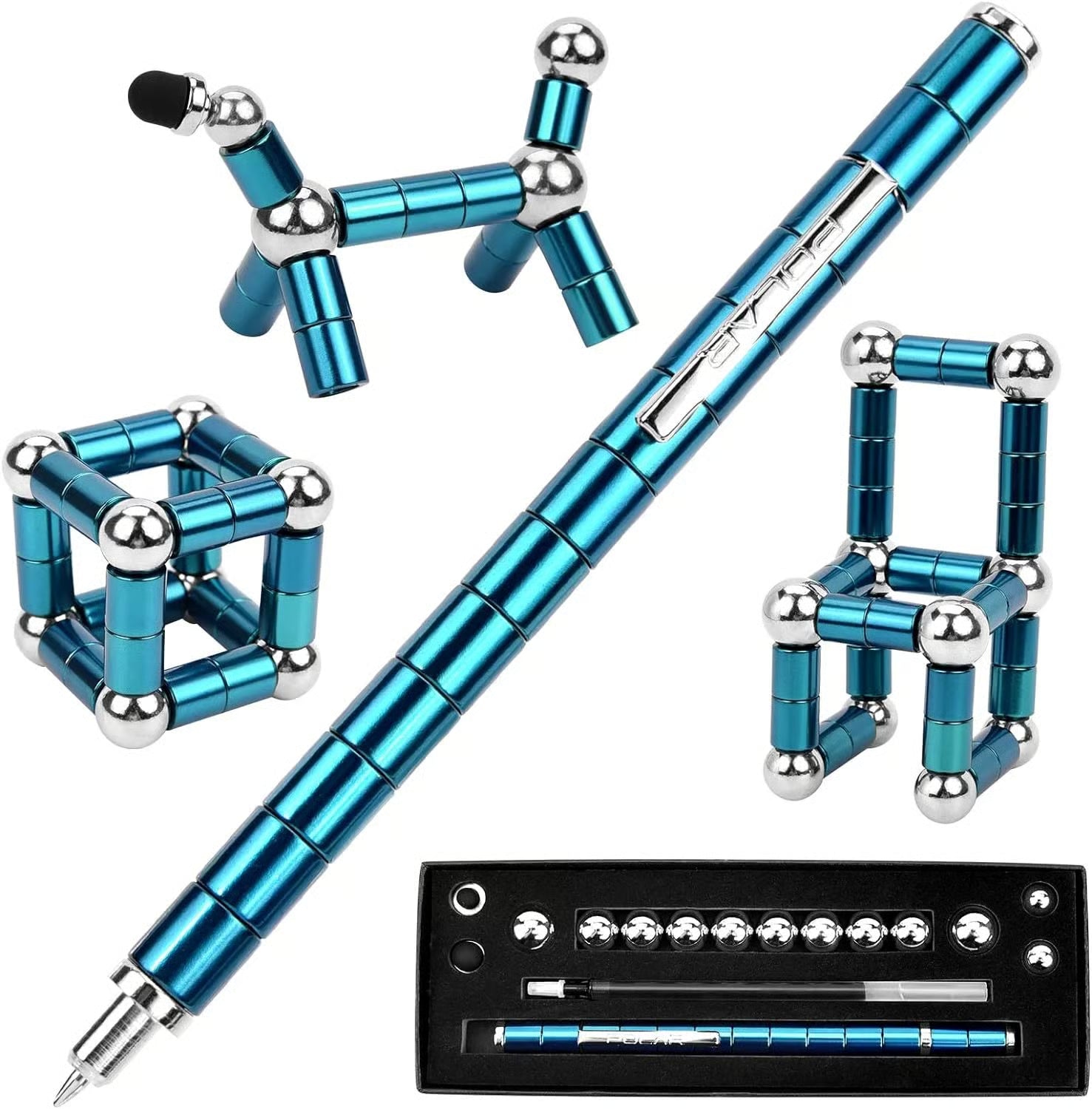 Magnetic Fidget Pen（2-3 combinations have better playability!）