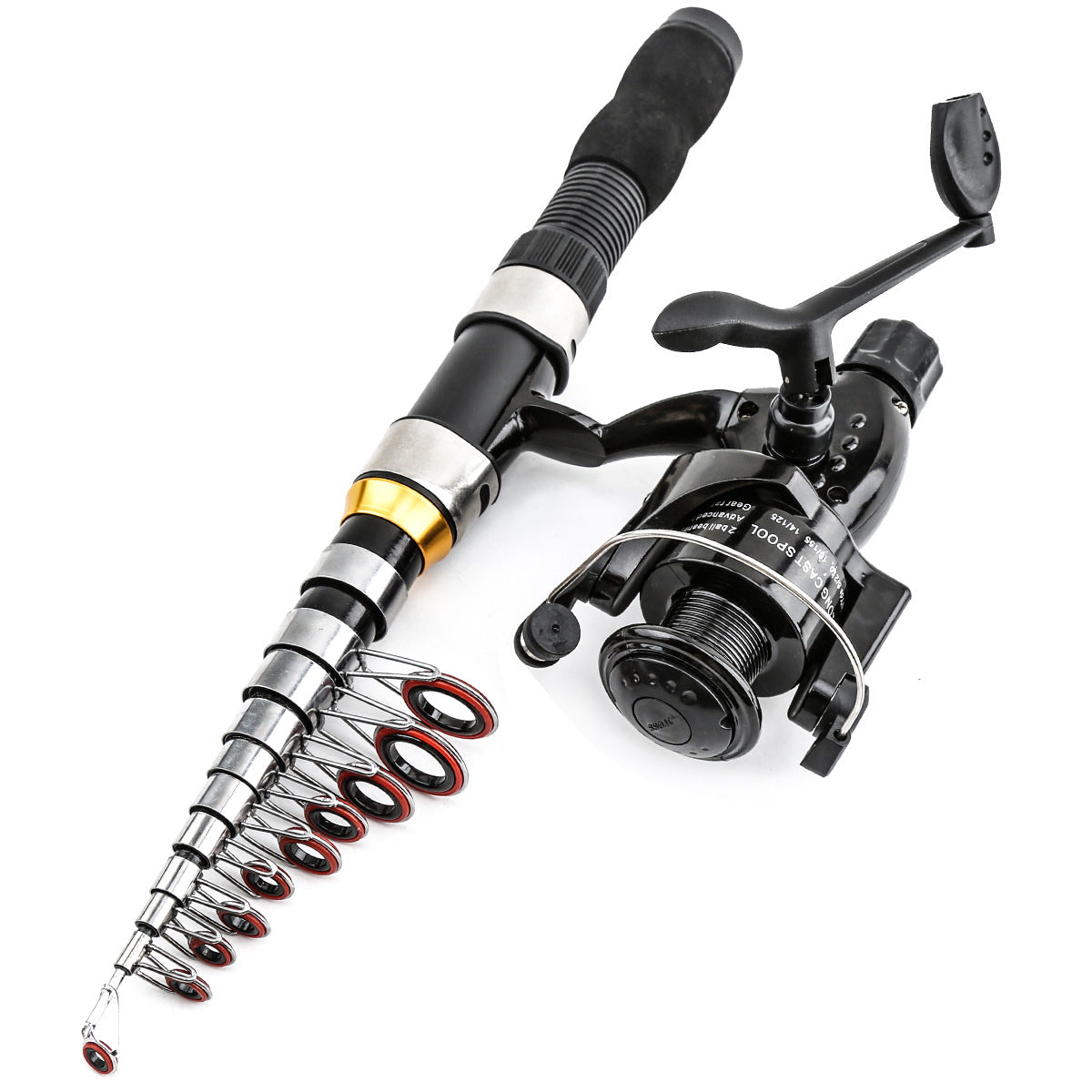 Professional fishing rod set