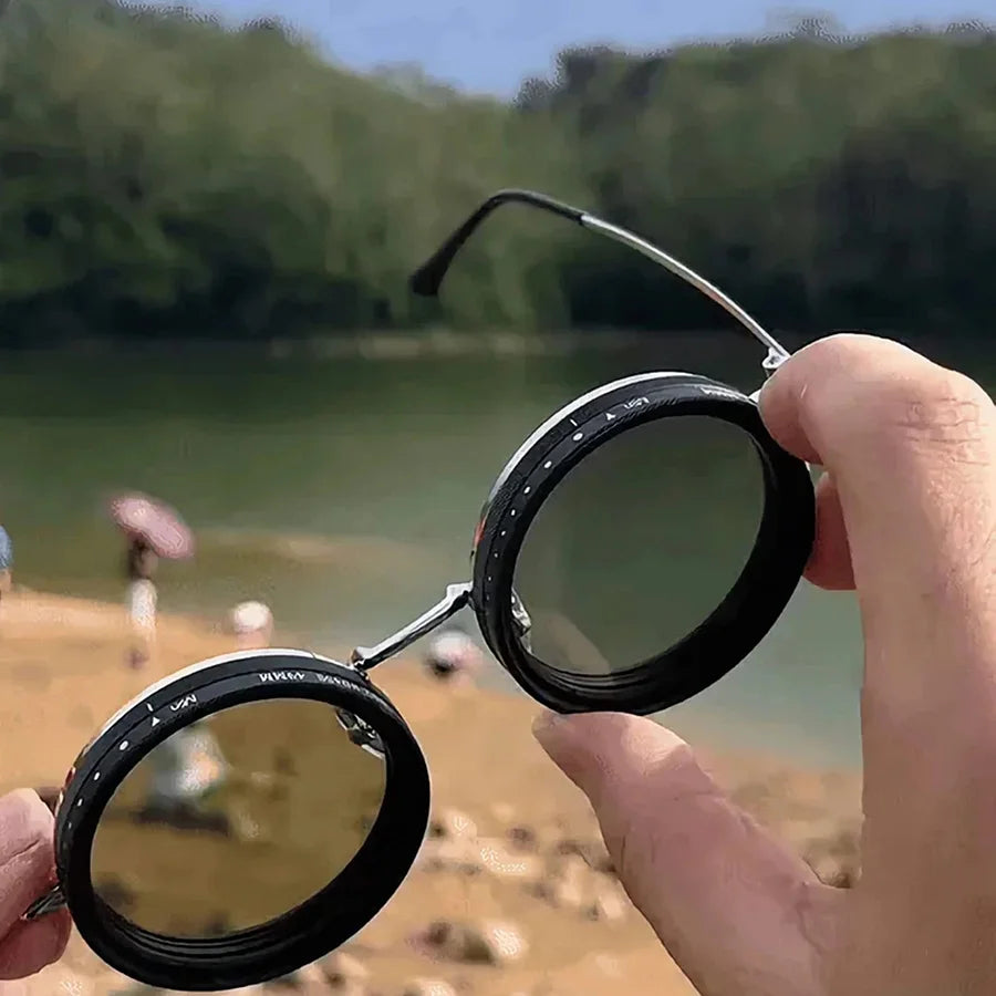9-Level Adjustable Adaptive Vision Sunglasses：Protect Your Vision