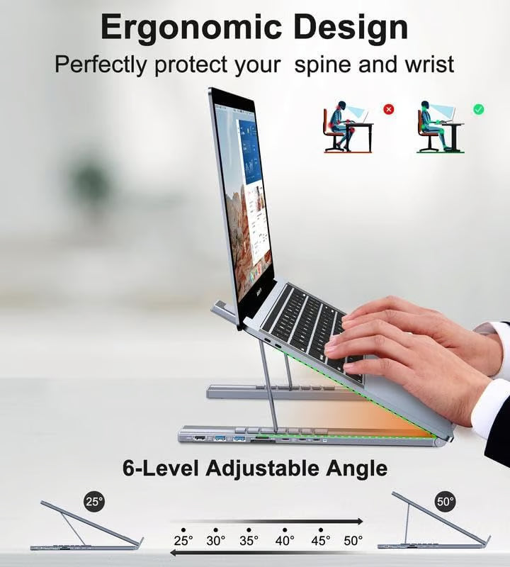 8-in-1 USB-C Laptop Stand