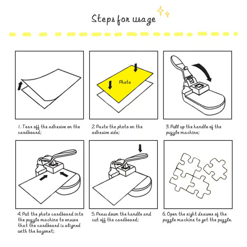 DIY puzzle making machine
