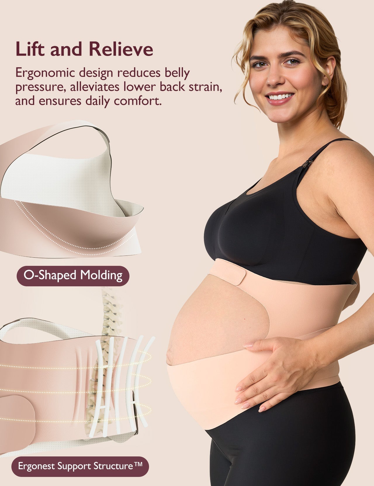 BellyEmbrace - Momcozy Ergonest Maternity Belly Band