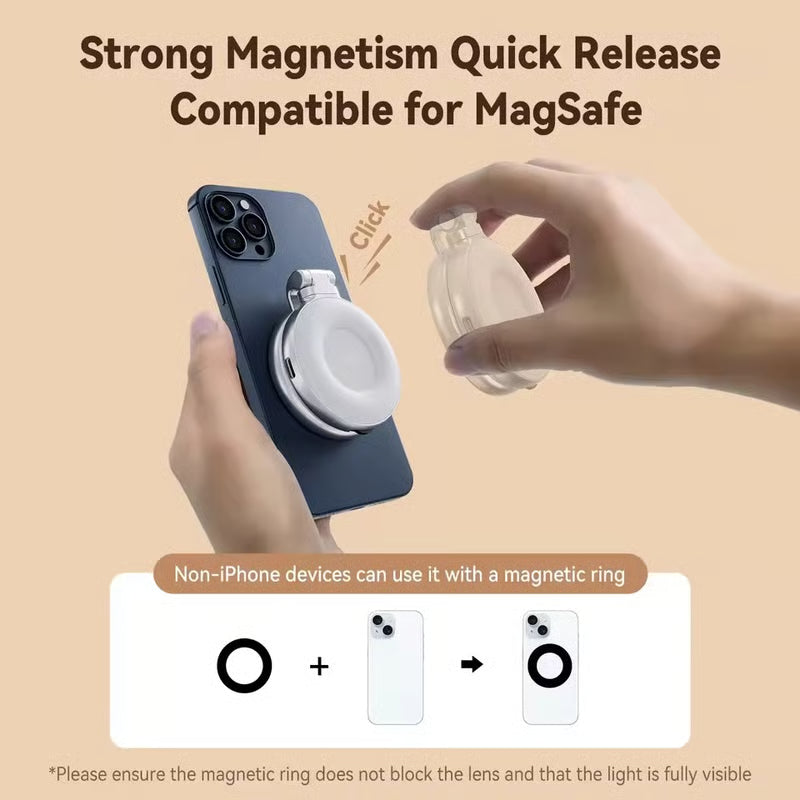 💥3-in-1 Magnetic Beauty Selfie Light for Phones