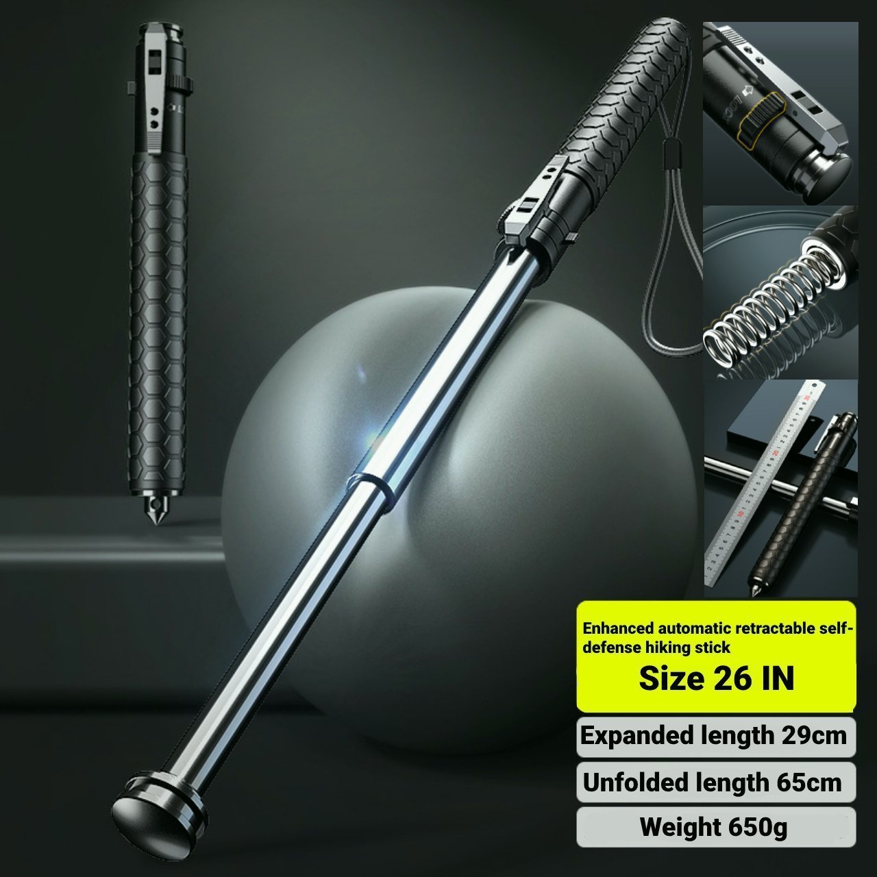 Enhanced Retractable Multi-Tool（If it breaks, we'll compensate you!）